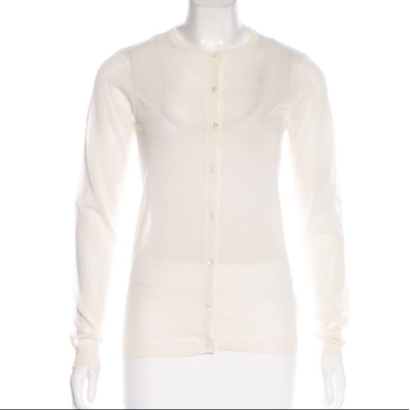 Carven sheer cardigan - Picture 1 of 4